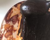 A picture of step 5 of Bread cake with Oreo frosting.