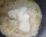 A picture of step 2 of Moong daal halwa.