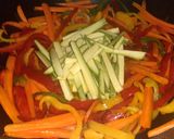 Foto del paso 2 de la receta: Fideos Chinos salteado con Verduras,  Pollo y Chiu Chow - Chinese Noodles