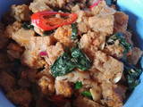 Oseng tempe gembus kemangi