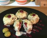 Foto del paso 4 de la receta: Champiñones rellenos de jamón serrano