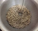 A picture of step 1 of Chilled Soba with Tororo Kombu and Natto.