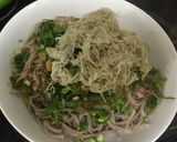 A picture of step 5 of Chilled Soba with Tororo Kombu and Natto.