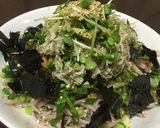 A picture of step 6 of Chilled Soba with Tororo Kombu and Natto.