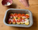 A picture of step 4 of Gluten-Free Roman-Style Gnocchi with Tomato Sauce.