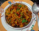 फूलगोभी,मटर की सब्जी (phoolgobhi,matar ki sabji recipe in Hindi) रेसिपी चरण 4 फोटो