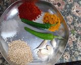 A picture of step 1 of Chakli.