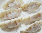 A picture of step 3 of How to Easily and Neatly Freeze Leftover Gyoza.