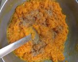 A picture of step 4 of Carrot Halwa or Gajar Halwa.