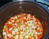 Brassói csirkemellel, borsóval recept fázis 5 fotója