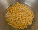 A picture of step 1 of Chow chow chana dal.