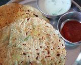 पंजाबी आलू पनीर पराठा (Punjabi aloo paneer paratha recipe in hindi) रेसिपी चरण 7 फोटो