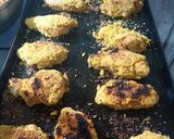 Foto del paso 5 de la receta: Alitas rebozadas con polenta y revuelto con lo que hay.!!!!