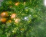 A picture of step 1 of Meethi aloo.