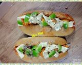 A picture of step 5 of Chicken Tikka Burger.