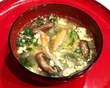 A picture of step 5 of Quick Miso Soup with Whatever's on Hand.
