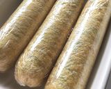 A picture of step 7 of Sweet and Savory Grilled Tofu Skin Rolls on Skewers.