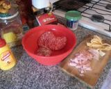 Foto del paso 1 de la receta: Bastones de carne con repollitos de Bruselas