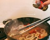 Hình bước làm 3 của món Pasta hải sản