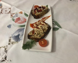 Foto del paso 6 de la receta: Pastel de champiñones con trigueros y zanahoria