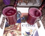 صورة لخطوة 5 من وصفة عصير🍹 العنب الأحمر 🍇 بالبنجر (الشمندر)🍇 صحي 👍 ومغذي 👍 ولذيذ 😋