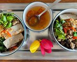 Hình bước làm 2 của món Bánh đúc Hà Nội