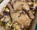 Foto del paso 4 de la receta: Pollo con brócoli y coliflor