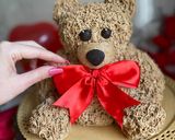 عکس مرحله 2 از دستور کیک سه بعدی خرس تدی