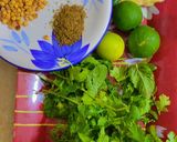 A picture of step 1 of Green chutney.