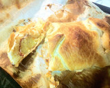 Foto del paso 4 de la receta: Hojaldre de tortilla de patata, jamón serrano y queso
