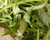 Foto langkah ke 1 dari resep Cah Kangkung Tempe.