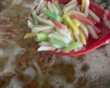 Gambar langkah 2 resipi Bubur Caca Berjagung.