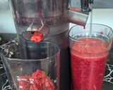 Une image de l'étape 2 de Gelée de framboises fraîches au Magimix.