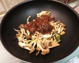 沙茶雙菇炒牛肉的食譜步驟2照片
