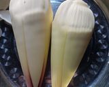 Foto langkah ke 1 dari resep Tumis Jantung Pisang.