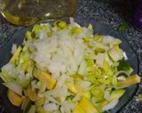 Foto del paso 2 de la receta: Tarta de puerro y zapallitos