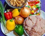A picture of step 1 of Chicken Stir-Fry with Cashew Nuts.