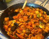 Foto del paso 7 de la receta: Orecchiette haya rabiatta con gambón y langostino