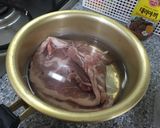 Hình bước làm 1 của món Canh kim chi