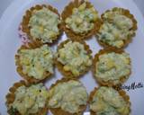 Corn capsicum cheese tarts recipe step 3 photo