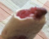 Foto del paso 5 de la receta: Paletas heladas de crema rellenas de fresa