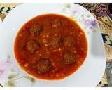 عکس مرحله 1 از دستور چلو خورشت قیمه با کوفته ریزه 😋😅🧆