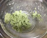 A picture of step 5 of Matcha Shiratama Anmitsu.