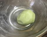 A picture of step 6 of Matcha Shiratama Anmitsu.