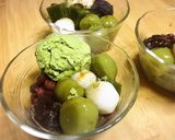 A picture of step 11 of Matcha Shiratama Anmitsu.