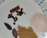 A picture of step 3 of Namkeen Gosht.