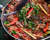 Foto langkah ke 7 dari resep Sapi Rica Rica tambah cabe mercon.
