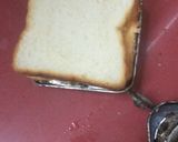 A picture of step 2 of Aloo bread toast.