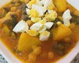 Foto del paso 1 de la receta: Potaje de garbanzos con espinacas
