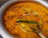 A picture of step 3 of Panchmel Dal or Panchratna Dal and Jeera Rice.